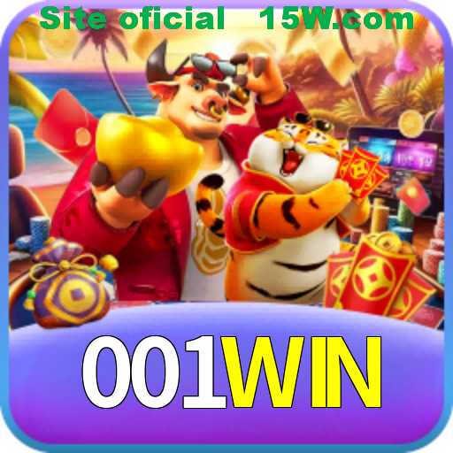 Imagem promocional da 001WIN mostrando a plataforma e suas vantagens